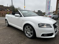 USED 2011 11 AUDI A3 CABRIOLET 2.0 TDI S line Convertible 2dr Diesel S Tronic Euro 5 (s/s) (140 ps) 