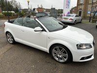 USED 2011 11 AUDI A3 CABRIOLET 2.0 TDI S line Convertible 2dr Diesel S Tronic Euro 5 (s/s) (140 ps) 