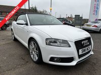 USED 2011 11 AUDI A3 CABRIOLET 2.0 TDI S line Convertible 2dr Diesel S Tronic Euro 5 (s/s) (140 ps) 