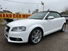 USED 2011 11 AUDI A3 CABRIOLET 2.0 TDI S line Convertible 2dr Diesel S Tronic Euro 5 (s/s) (140 ps) 