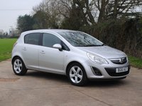 USED 2011 61 VAUXHALL CORSA 1.2 16V SXi Hatchback 5dr Petrol Manual Euro 5 (A/C) (85 ps) www.suffolkcarcentre.co.uk - Located at Ilketshall