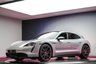 USED 2023 73 PORSCHE TAYCAN Performance Plus 93.4kWh Sport Turismo 5dr Electric Auto RWD (11kW Charger) (476 ps) ICE GREY | &pound;14k FACTORY EXTRAS