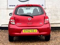 USED 2012 62 NISSAN MICRA 1.2 12V Acenta Hatchback 5dr Petrol CVT Euro 5 (80 ps) www.suffolkcarcentre.co.uk - Located at Lowestoft
