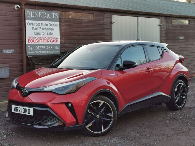 2021 21 Toyota C-HR 2.0 VVT-h GR SPORT SUV 5dr Petrol Hybrid CVT Euro 6 (s/s) (184 ps) READ OUR REVIEWS! FINANCE AVAILABLE FROM 9.9% APR!