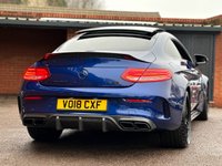 USED 2018 18 MERCEDES-BENZ C CLASS 4.0 C63 V8 BiTurbo AMG S (Premium) Coupe 2dr Petrol SpdS MCT Euro 6 (s/s) (510 ps) HIGH SPEC