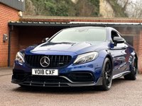 USED 2018 18 MERCEDES-BENZ C CLASS 4.0 C63 V8 BiTurbo AMG S (Premium) Coupe 2dr Petrol SpdS MCT Euro 6 (s/s) (510 ps) HIGH SPEC
