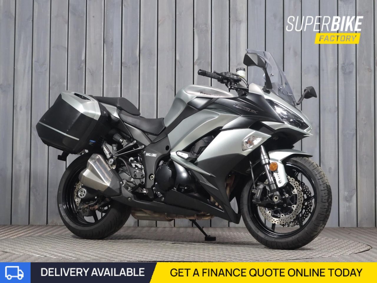 2018 KAWASAKI Z1000SX SILVER with 10933 miles - Used