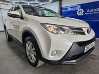 USED 2013 63 TOYOTA RAV4 2.2 D-4D Invincible SUV 5dr Diesel Manual 4WD Euro 5 (150 ps) Reversing Camera, FSH, Cruise Control, DAB Radio