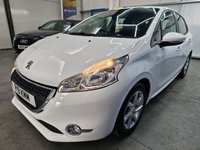 USED 2013 62 PEUGEOT 208 1.4 VTi Active Hatchback 5dr Petrol Manual Euro 5 (95 ps) Bluetooth, Cruise Control, Air Conditioning