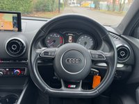 USED 2015 65 AUDI S3 2.0 TFSI Saloon 4dr Petrol S Tronic quattro Euro 6 (s/s) (Nav) (300 ps) 