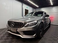 USED 2018 18 MERCEDES-BENZ C-CLASS 3.0 C43 V6 AMG (Premium) Saloon 4dr Petrol G-Tronic+ 4MATIC Euro 6 (s/s) (367 ps) FSH| Rear Camera| Navigation