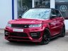 USED 2019 19 LAND ROVER RANGE ROVER SPORT LAND ROVER RANGE ROVER SPORT 3.0 SD V6 AUTOBIOGRAPHY DYNAMIC LUMMA KIT OPEN PAN ROOF MERIDIAN HEAT & COOL SEATS SAT NAV 360 CAMERA STEPS  BLACK PACK~HEAT+COOL SEATS~360 CAM