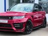 USED 2019 19 LAND ROVER RANGE ROVER SPORT LAND ROVER RANGE ROVER SPORT 3.0 SD V6 AUTOBIOGRAPHY DYNAMIC LUMMA KIT OPEN PAN ROOF MERIDIAN HEAT & COOL SEATS SAT NAV 360 CAMERA STEPS  BLACK PACK~HEAT+COOL SEATS~360 CAM