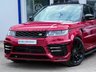 USED 2019 19 LAND ROVER RANGE ROVER SPORT LAND ROVER RANGE ROVER SPORT 3.0 SD V6 AUTOBIOGRAPHY DYNAMIC LUMMA KIT OPEN PAN ROOF MERIDIAN HEAT & COOL SEATS SAT NAV 360 CAMERA STEPS  BLACK PACK~HEAT+COOL SEATS~360 CAM