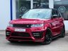 USED 2019 19 LAND ROVER RANGE ROVER SPORT LAND ROVER RANGE ROVER SPORT 3.0 SD V6 AUTOBIOGRAPHY DYNAMIC LUMMA KIT OPEN PAN ROOF MERIDIAN HEAT & COOL SEATS SAT NAV 360 CAMERA STEPS  BLACK PACK~HEAT+COOL SEATS~360 CAM