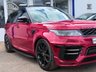 USED 2019 19 LAND ROVER RANGE ROVER SPORT LAND ROVER RANGE ROVER SPORT 3.0 SD V6 AUTOBIOGRAPHY DYNAMIC LUMMA KIT OPEN PAN ROOF MERIDIAN HEAT & COOL SEATS SAT NAV 360 CAMERA STEPS  BLACK PACK~HEAT+COOL SEATS~360 CAM