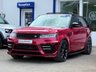 USED 2019 19 LAND ROVER RANGE ROVER SPORT LAND ROVER RANGE ROVER SPORT 3.0 SD V6 AUTOBIOGRAPHY DYNAMIC LUMMA KIT OPEN PAN ROOF MERIDIAN HEAT & COOL SEATS SAT NAV 360 CAMERA STEPS  BLACK PACK~HEAT+COOL SEATS~360 CAM