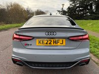 USED 2022 22 AUDI RS5 2.9 TFSI V6 Carbon Black Sportback 5dr Petrol Tiptronic quattro Euro 6 (s/s) (450 ps) CARBON BLACK EDITION-COMFORT&SOUND