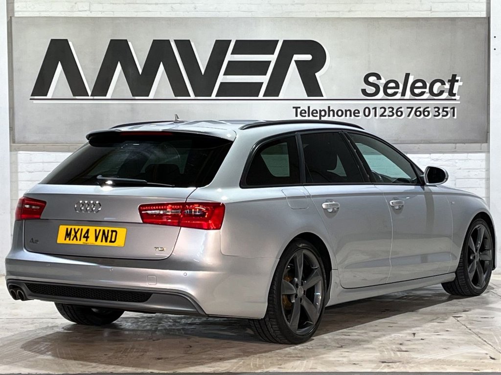 USED 2014 14 AUDI A6 AVANT 2.0 TDI Black Edition Estate 5dr Diesel Multitronic Euro 5 (s/s) (177 ps) 