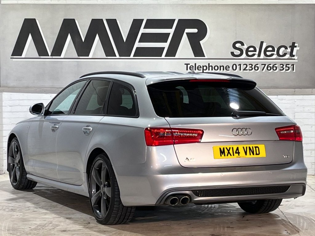 USED 2014 14 AUDI A6 AVANT 2.0 TDI Black Edition Estate 5dr Diesel Multitronic Euro 5 (s/s) (177 ps) 