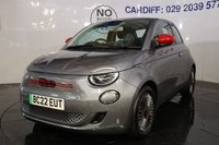 USED 2022 22 FIAT 500E 24kWh RED 3dr Auto (SAT NAV, CRUISE, PDC) 