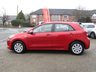 USED 2019 19 KIA RIO 1.25 1 Hatchback 5dr Petrol Manual Euro 6 (s/s) (83 bhp) Finished in BLAZE RED with Dark Grey Trim.  This Low Mileage, Kia Rio has a lot going for it. It has great looks, Comfortable and Economical to drive. Ideal for the small family or 1st time driver.  Features include, Air Con, B/Tooth, Tinted Windows, Balance of Kia 7 year Warranty and much more. Serviced at 8877 miles, 24764 miles, 33192 miles and on arrival at 51385 miles.