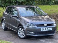 USED 2012 61 VOLKSWAGEN POLO 1.4 Match Hatchback 5dr Petrol DSG Euro 5 (85 ps) 
