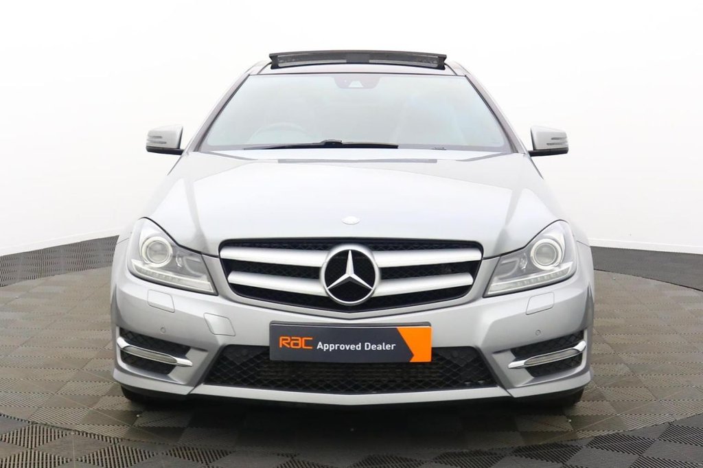 USED 2015 15 MERCEDES-BENZ C-CLASS 2.1 C250 CDI AMG Sport Edition Coupe 2dr Diesel G-Tronic+ Euro 5 (s/s) (204 ps) Sat Nav Pan Roof