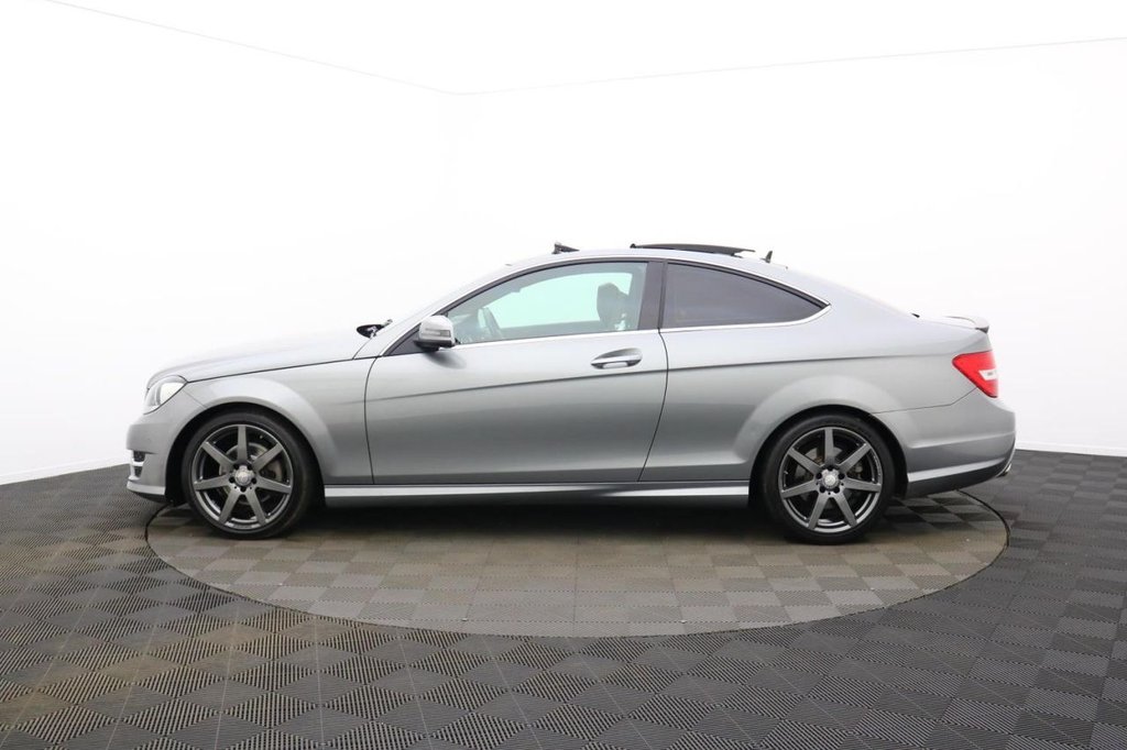USED 2015 15 MERCEDES-BENZ C-CLASS 2.1 C250 CDI AMG Sport Edition Coupe 2dr Diesel G-Tronic+ Euro 5 (s/s) (204 ps) Sat Nav Pan Roof