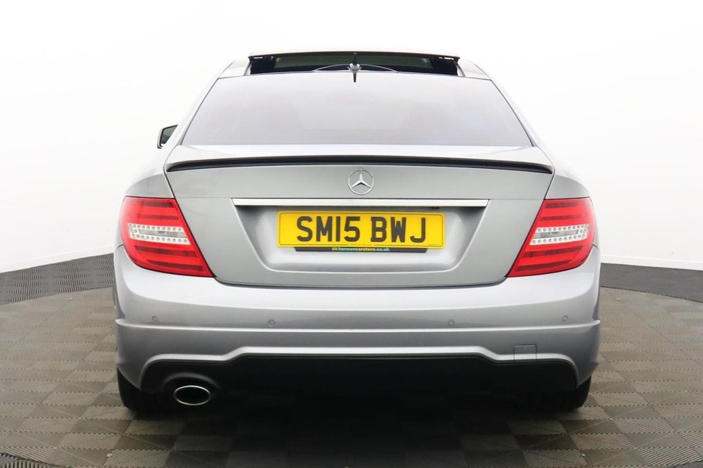 USED 2015 15 MERCEDES-BENZ C-CLASS 2.1 C250 CDI AMG Sport Edition Coupe 2dr Diesel G-Tronic+ Euro 5 (s/s) (204 ps) Sat Nav Pan Roof
