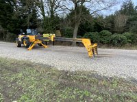 USED 2014 14 JCB TELEHANDLER 535/125 TELEPORTER,12.5 METRE REACH,HYDRAULIC LEGS,2014 RECENT SERVICE & 4 NEW TYRES,2014