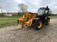 USED 2014 14 JCB TELEHANDLER 535/125 TELEPORTER,12.5 METRE REACH,HYDRAULIC LEGS,2014 RECENT SERVICE & 4 NEW TYRES,2014