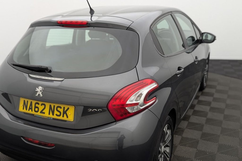 USED 2012 62 PEUGEOT 208 1.2 VTi Active Hatchback 5dr Petrol Manual Euro 5 (82 ps) Cruise Control, Bluetooth