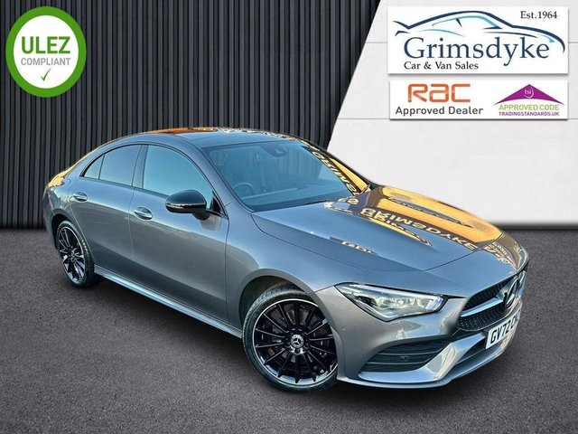 2022 72 Mercedes-Benz Cla 1.3 CLA250e 15.6kWh AMG Line Night Edition (Premium Plus) Coupe 4dr Petrol Plug-in Hybrid 8G-DCT Euro 6 (s/s) (218 ps)