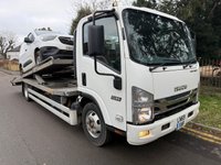 USED 2019 69 ISUZU FORWARD N75.190 7.5T AUTOMATIC 2 CAR BEAVERTAIL TWIN DECK CAR TRANSPORTER WINCH+BEACON+SKIDS+AIR CON+  NO VAT TO PAY