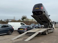 USED 2019 69 ISUZU FORWARD N75.190 7.5T AUTOMATIC 2 CAR BEAVERTAIL TWIN DECK CAR TRANSPORTER WINCH+BEACON+SKIDS+AIR CON+  NO VAT TO PAY