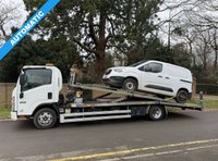 USED 2019 69 ISUZU FORWARD N75.190 7.5T AUTOMATIC 2 CAR BEAVERTAIL TWIN DECK CAR TRANSPORTER WINCH+BEACON+SKIDS+AIR CON+  NO VAT TO PAY