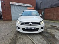 USED 2013 63 VOLKSWAGEN TIGUAN 2.0 TDI BlueMotion Tech R-Line SUV 5dr Diesel Manual 4WD Euro 5 (s/s) (140 ps) R-Line Design