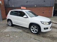 USED 2013 63 VOLKSWAGEN TIGUAN 2.0 TDI BlueMotion Tech R-Line SUV 5dr Diesel Manual 4WD Euro 5 (s/s) (140 ps) R-Line Design