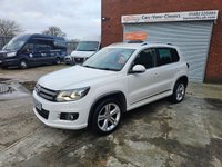 USED 2013 63 VOLKSWAGEN TIGUAN 2.0 TDI BlueMotion Tech R-Line SUV 5dr Diesel Manual 4WD Euro 5 (s/s) (140 ps) R-Line Design