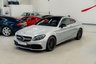 USED 2018 18 MERCEDES-BENZ C CLASS 4.0 C63 V8 BiTurbo AMG S (Premium) Coupe 2dr Petrol SpdS MCT Euro 6 (s/s) (510 ps) SILVER CARBON/VALVE CONTROLLER