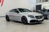 USED 2018 18 MERCEDES-BENZ C CLASS 4.0 C63 V8 BiTurbo AMG S (Premium) Coupe 2dr Petrol SpdS MCT Euro 6 (s/s) (510 ps) SILVER CARBON/VALVE CONTROLLER