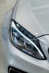 USED 2018 18 MERCEDES-BENZ C CLASS 4.0 C63 V8 BiTurbo AMG S (Premium) Coupe 2dr Petrol SpdS MCT Euro 6 (s/s) (510 ps) SILVER CARBON/VALVE CONTROLLER