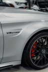 USED 2018 18 MERCEDES-BENZ C CLASS 4.0 C63 V8 BiTurbo AMG S (Premium) Coupe 2dr Petrol SpdS MCT Euro 6 (s/s) (510 ps) SILVER CARBON/VALVE CONTROLLER