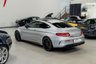 USED 2018 18 MERCEDES-BENZ C CLASS 4.0 C63 V8 BiTurbo AMG S (Premium) Coupe 2dr Petrol SpdS MCT Euro 6 (s/s) (510 ps) SILVER CARBON/VALVE CONTROLLER