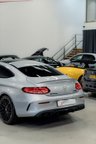 USED 2018 18 MERCEDES-BENZ C CLASS 4.0 C63 V8 BiTurbo AMG S (Premium) Coupe 2dr Petrol SpdS MCT Euro 6 (s/s) (510 ps) SILVER CARBON/VALVE CONTROLLER