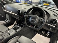USED 2014 14 AUDI S3 2.0 TFSI Hatchback 3dr Petrol Manual quattro Euro 6 (s/s) (300 ps) UK DELIVERY FLAT FEE &pound;175 (SUBJECT TO DEAL) *OVER 100 IMAGES ON OUR WEBSITE*BESPOKE FINANCE ARRANGED*PART EXCHANGE WELCOME*ALL VEHICLES HPI CLEAR