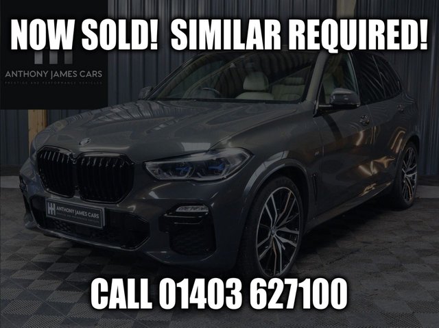2021 21 BMW X5 3.0 40d MHT M Sport SUV 5dr Diesel Hybrid Auto xDrive Euro 6 (s/s) (340 ps)