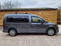 USED 2018 68 VOLKSWAGEN CADDY MAXI LIFE 5 Seat Petrol Auto Wheelchair Accessible Disabled Access Vehicle WAV 