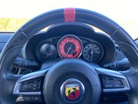 USED 2018 18 ABARTH 124 SPIDER 1.4 MultiAir Convertible 2dr Petrol Auto Euro 6 (170 ps) ANTI GLARE PACKAGE - 22,000 MILES - RED LEATHER - HEATED SEATS - TURINI WHITE - AUTOMATIC